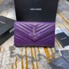 Replica Saint Laurent YSL Sunset Chain Wallet In Smooth Leather 533026 All Black 14