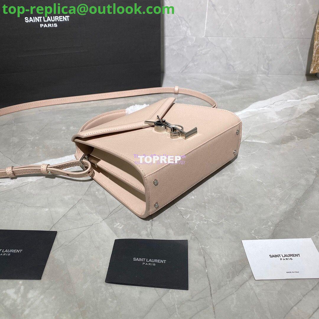 Replica YSL Saint Laurent Cassandra Mini Top Handle Bag In Grain De Poudre Embossed Leather 602716 Marble Pink 6 Replica YSL Saint Laurent Cassandra Mini Top Handle Bag In Grain De Poudre Embossed Leather 602716 Marble Pink 6