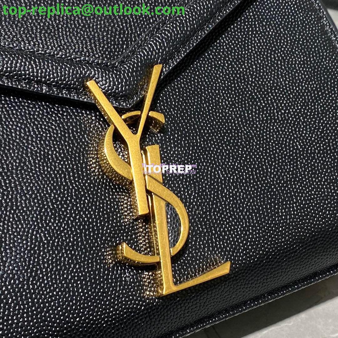 Replica YSL Saint Laurent Cassandra Mini Top Handle Bag In Grain De Poudre Embossed Leather 602716 Black 5 Replica YSL Saint Laurent Cassandra Mini Top Handle Bag In Grain De Poudre Embossed Leather 602716 Black 5