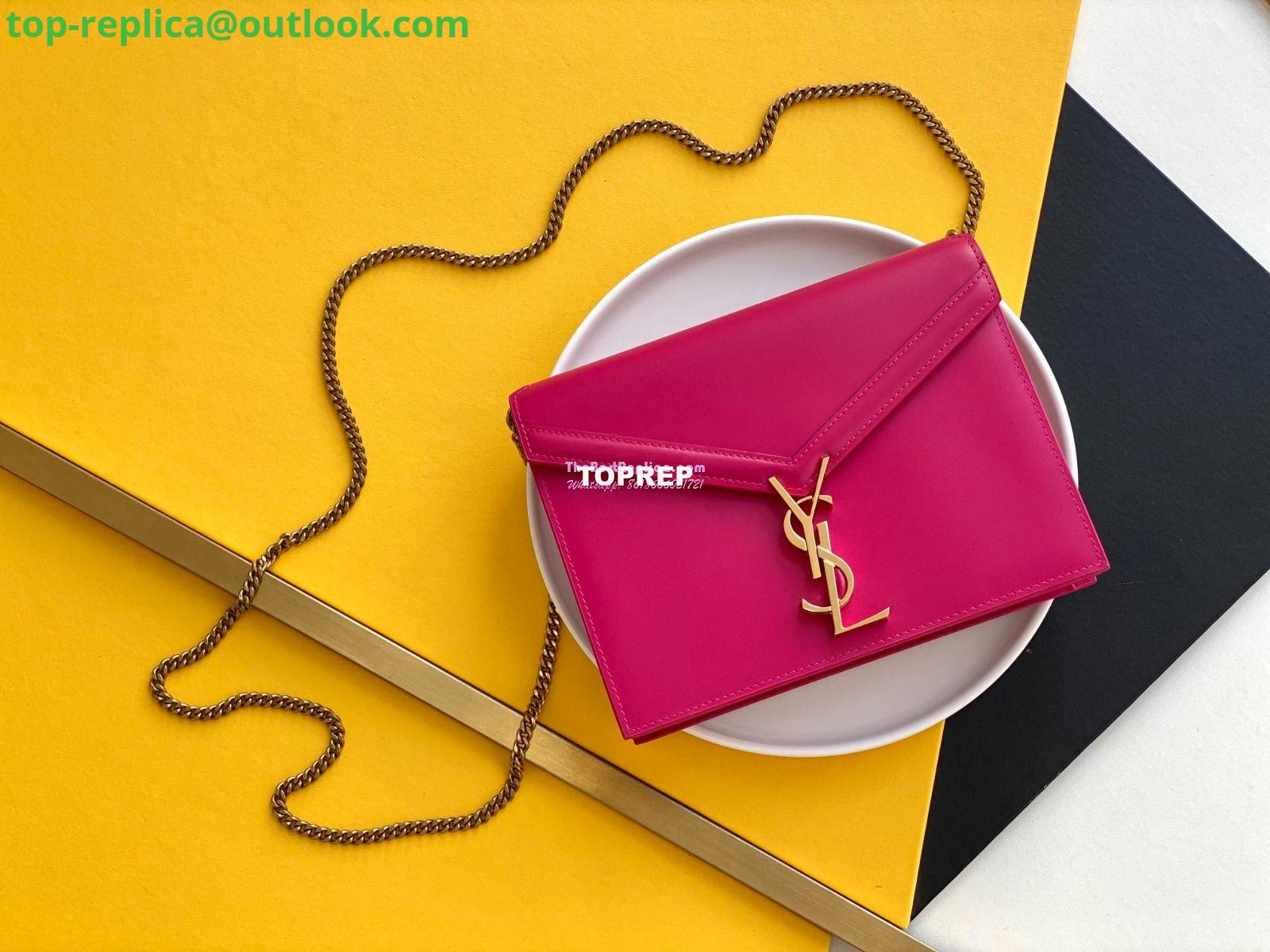 Replica YSL Saint Laurent Cassandra Monogram Clasp Bag In Smooth Leather Rosy Pink 2 Replica YSL Saint Laurent Cassandra Monogram Clasp Bag In Smooth Leather Rosy Pink 2