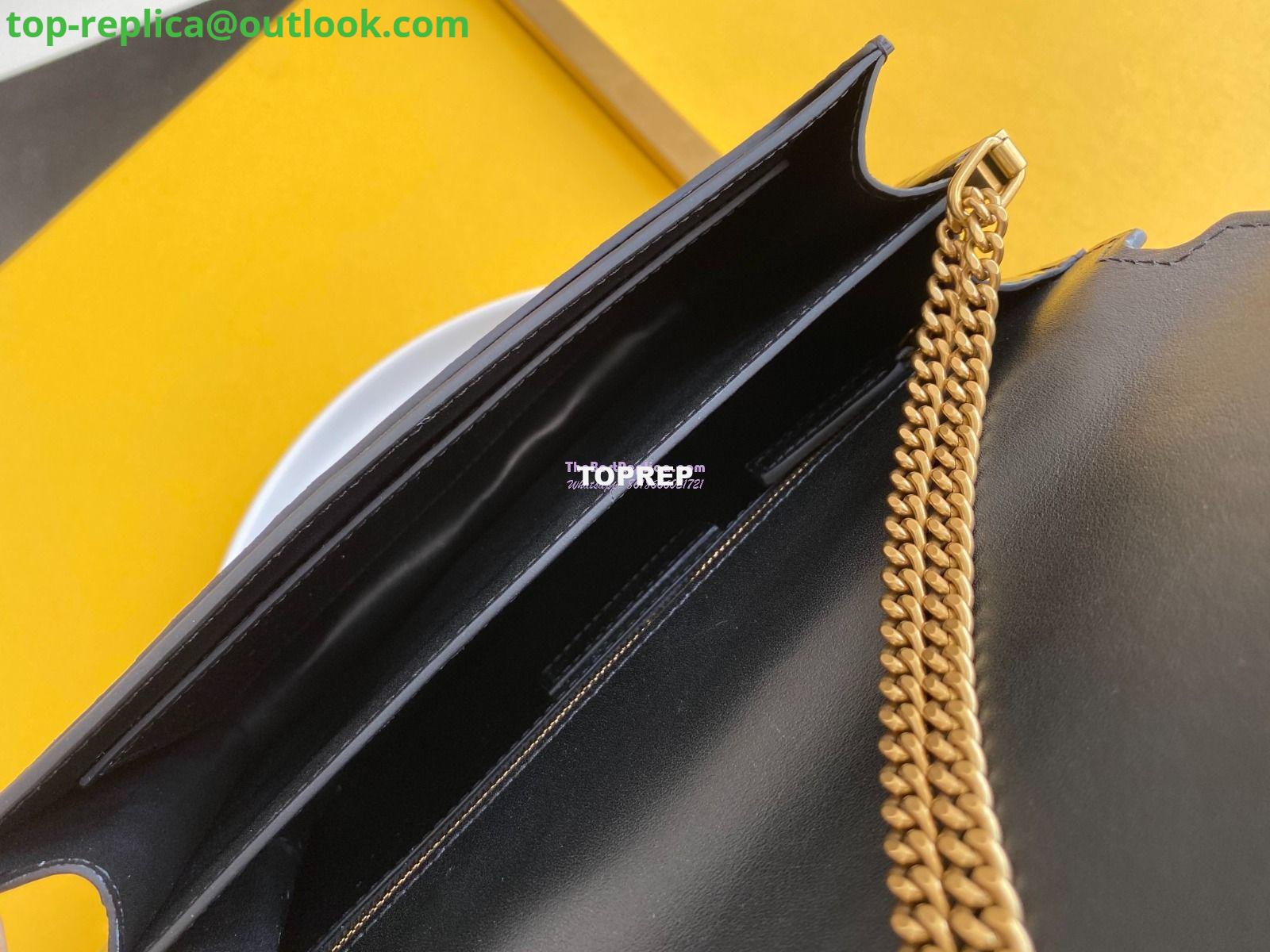 Replica YSL Saint Laurent Cassandra Monogram Clasp Bag In turtle Embossed Shiny Leather Black 9 Replica YSL Saint Laurent Cassandra Monogram Clasp Bag In turtle Embossed Shiny Leather Black 9