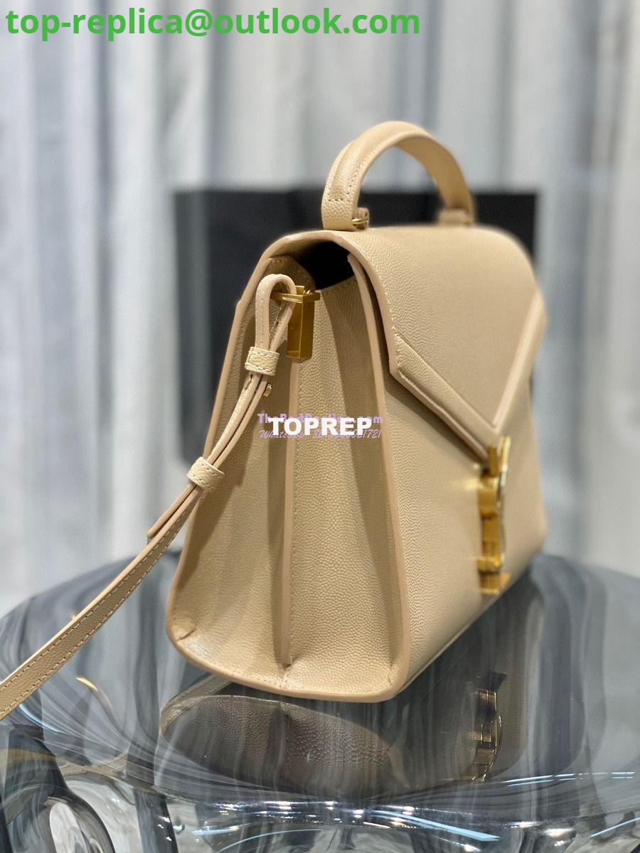 Replica YSL Saint Laurent Cassandra Top Handle Medium Bag In Grain De Poudre Leather Light Beige 3 Replica YSL Saint Laurent Cassandra Top Handle Medium Bag In Grain De Poudre Leather Light Beige 3