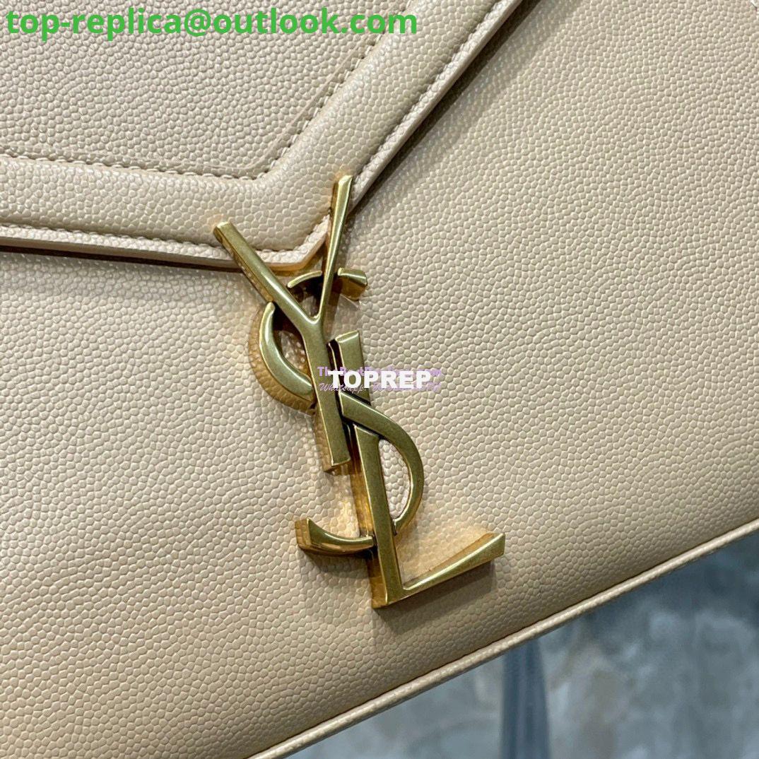 Replica YSL Saint Laurent Cassandra Top Handle Medium Bag In Grain De Poudre Leather Light Beige 4 Replica YSL Saint Laurent Cassandra Top Handle Medium Bag In Grain De Poudre Leather Light Beige 4