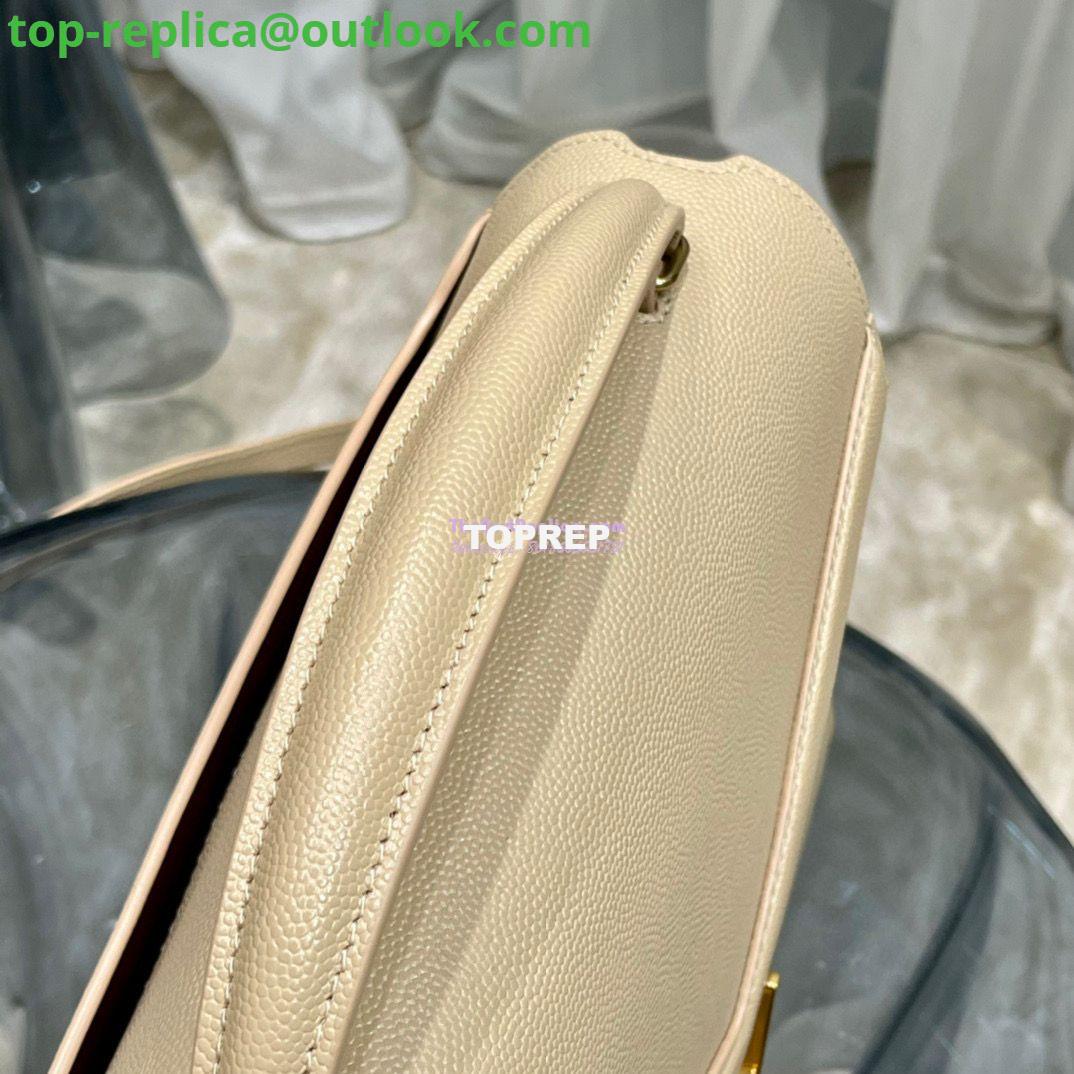 Replica YSL Saint Laurent Cassandra Top Handle Medium Bag In Grain De Poudre Leather Light Beige 6 Replica YSL Saint Laurent Cassandra Top Handle Medium Bag In Grain De Poudre Leather Light Beige 6