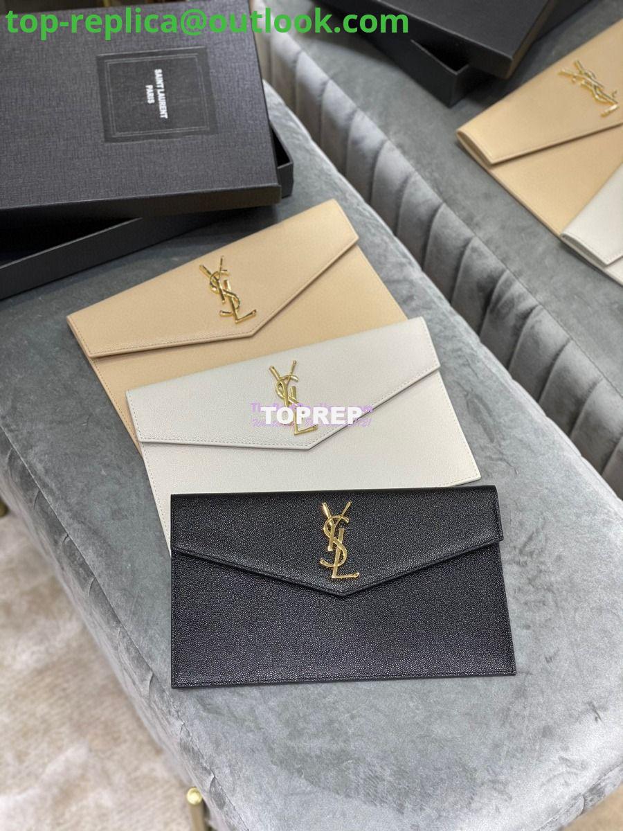 Replica YSL Saint Laurent Uptown Pouch In Grain De Poudre Embossed Leather 565739 Replica YSL Saint Laurent Uptown Pouch In Grain De Poudre Embossed Leather 565739