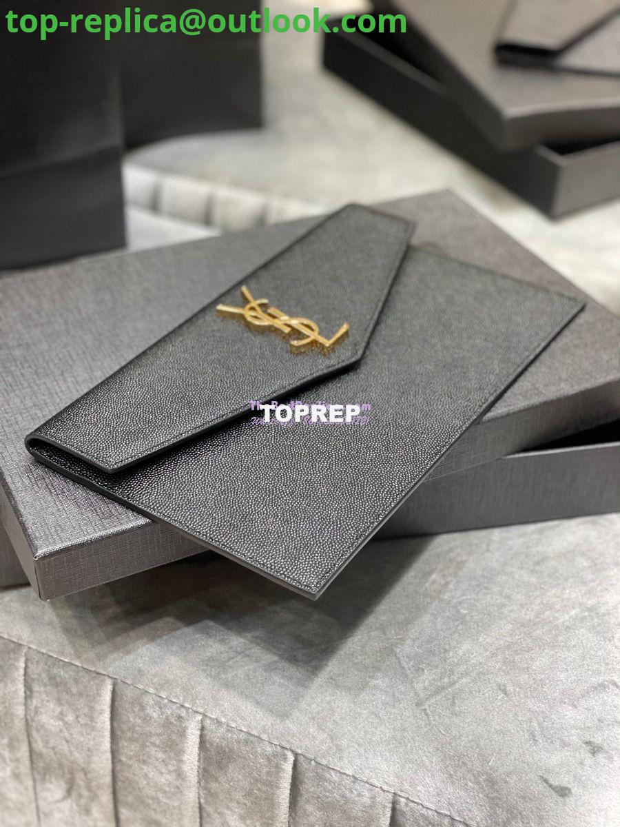 Replica YSL Saint Laurent Uptown Pouch In Grain De Poudre Embossed Leather 565739 4 Replica YSL Saint Laurent Uptown Pouch In Grain De Poudre Embossed Leather 565739 4