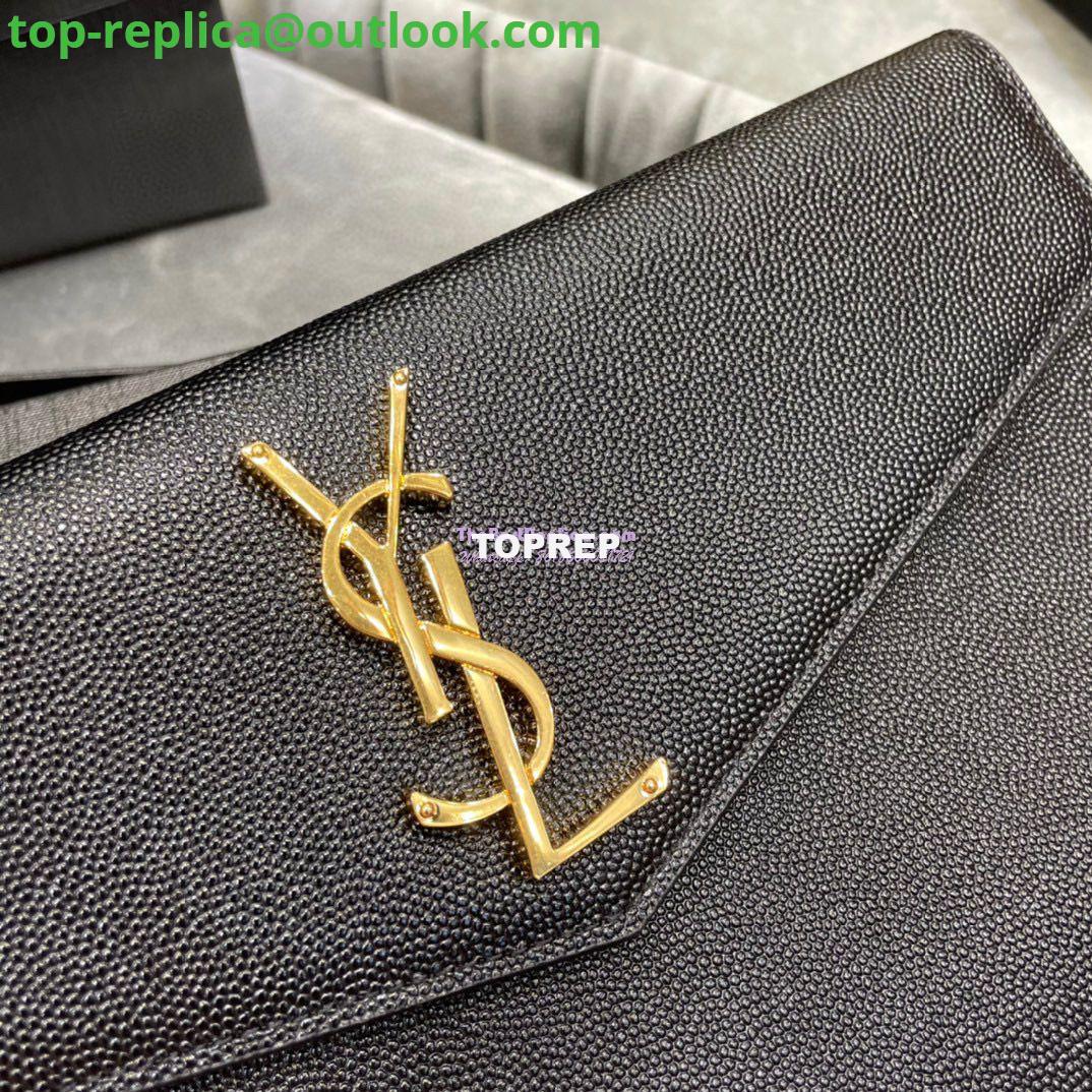 Replica YSL Saint Laurent Uptown Pouch In Grain De Poudre Embossed Leather 565739 5 Replica YSL Saint Laurent Uptown Pouch In Grain De Poudre Embossed Leather 565739 5