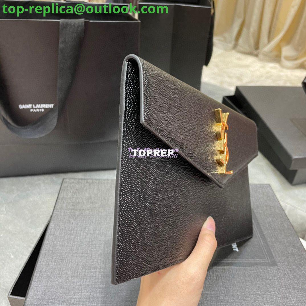 Replica YSL Saint Laurent Uptown Pouch In Grain De Poudre Embossed Leather 565739 6 Replica YSL Saint Laurent Uptown Pouch In Grain De Poudre Embossed Leather 565739 6