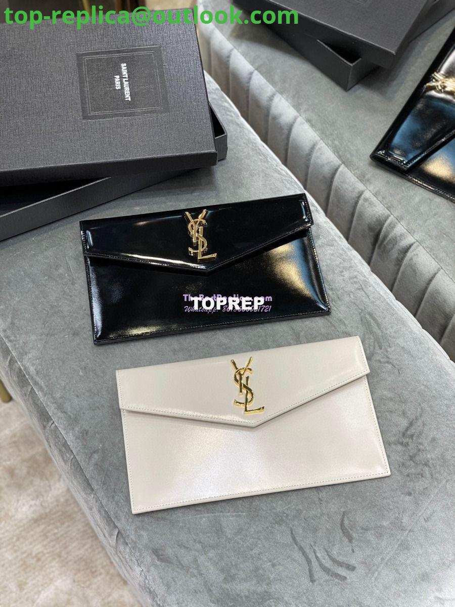 Replica YSL Saint Laurent Uptown Pouch In Shiny Smooth Leather 565739 Replica YSL Saint Laurent Uptown Pouch In Shiny Smooth Leather 565739