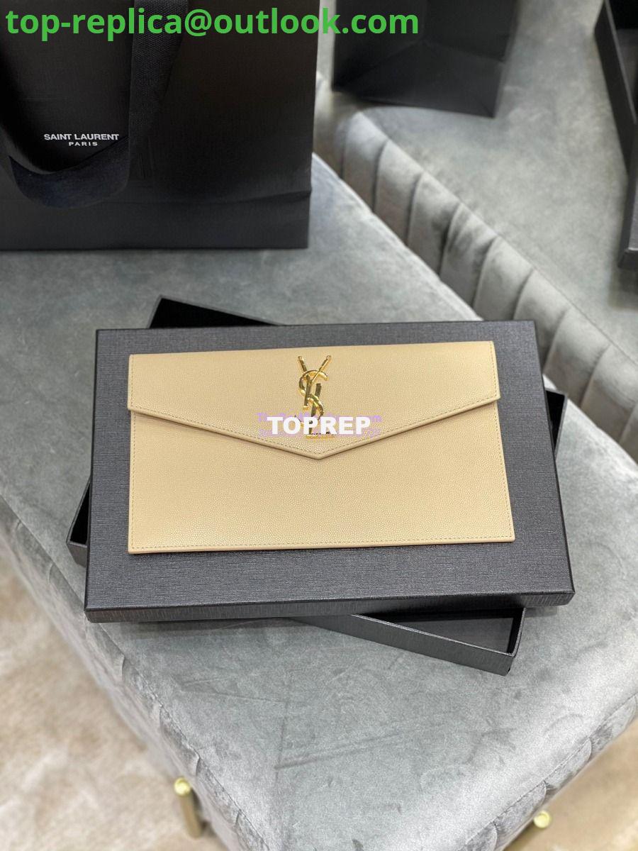 Replica YSL Saint Laurent Uptown Pouch In Grain De Poudre Embossed Leather 565739 15 Replica YSL Saint Laurent Uptown Pouch In Grain De Poudre Embossed Leather 565739 15