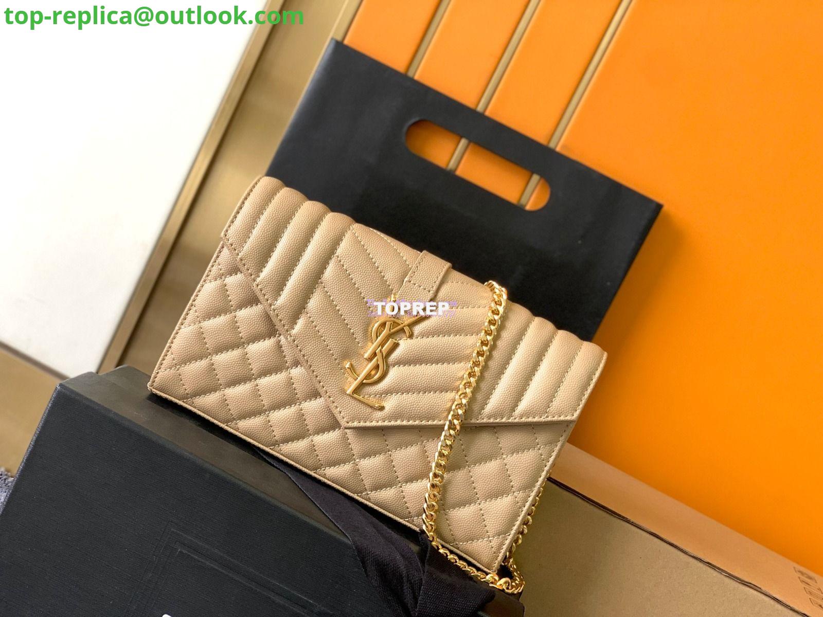 Replica YSL Saint Laurent Monogram Chain Wallet In Mix Matelassé Grain De Poudre Embossed Leather 620280 Beige 2 Replica YSL Saint Laurent Monogram Chain Wallet In Mix Matelassé Grain De Poudre Embossed Leather 620280 Beige 2