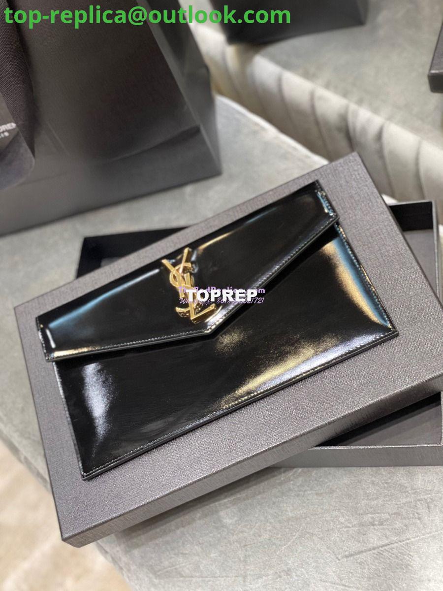 Replica YSL Saint Laurent Uptown Pouch In Shiny Smooth Leather 565739 10 Replica YSL Saint Laurent Uptown Pouch In Shiny Smooth Leather 565739 10