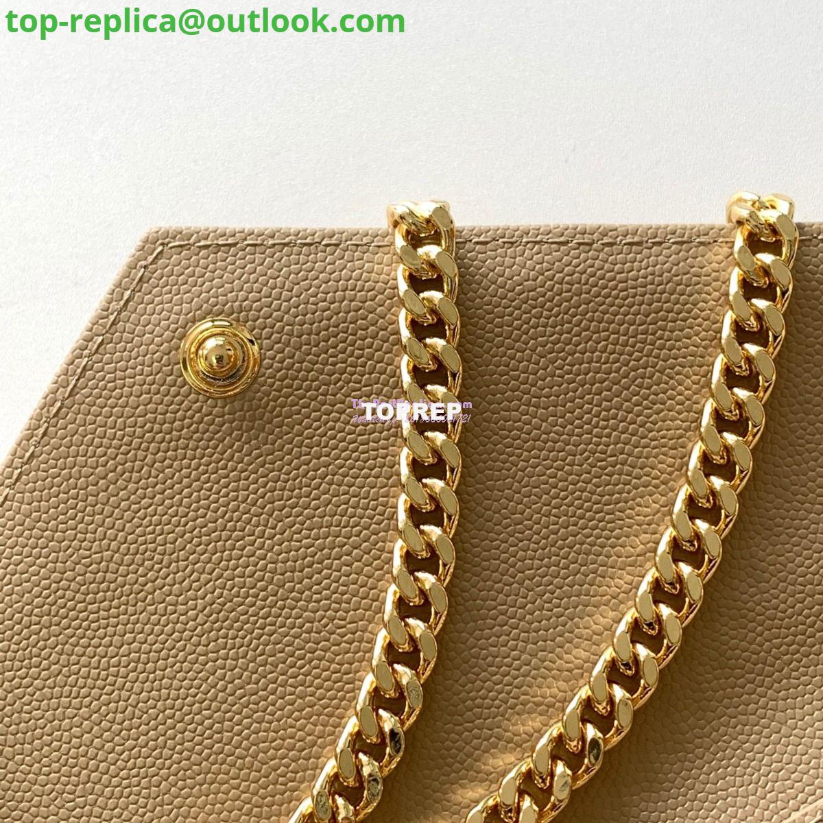 Replica YSL Saint Laurent Monogram Chain Wallet In Mix Matelassé Grain De Poudre Embossed Leather 620280 Beige 7 Replica YSL Saint Laurent Monogram Chain Wallet In Mix Matelassé Grain De Poudre Embossed Leather 620280 Beige 7
