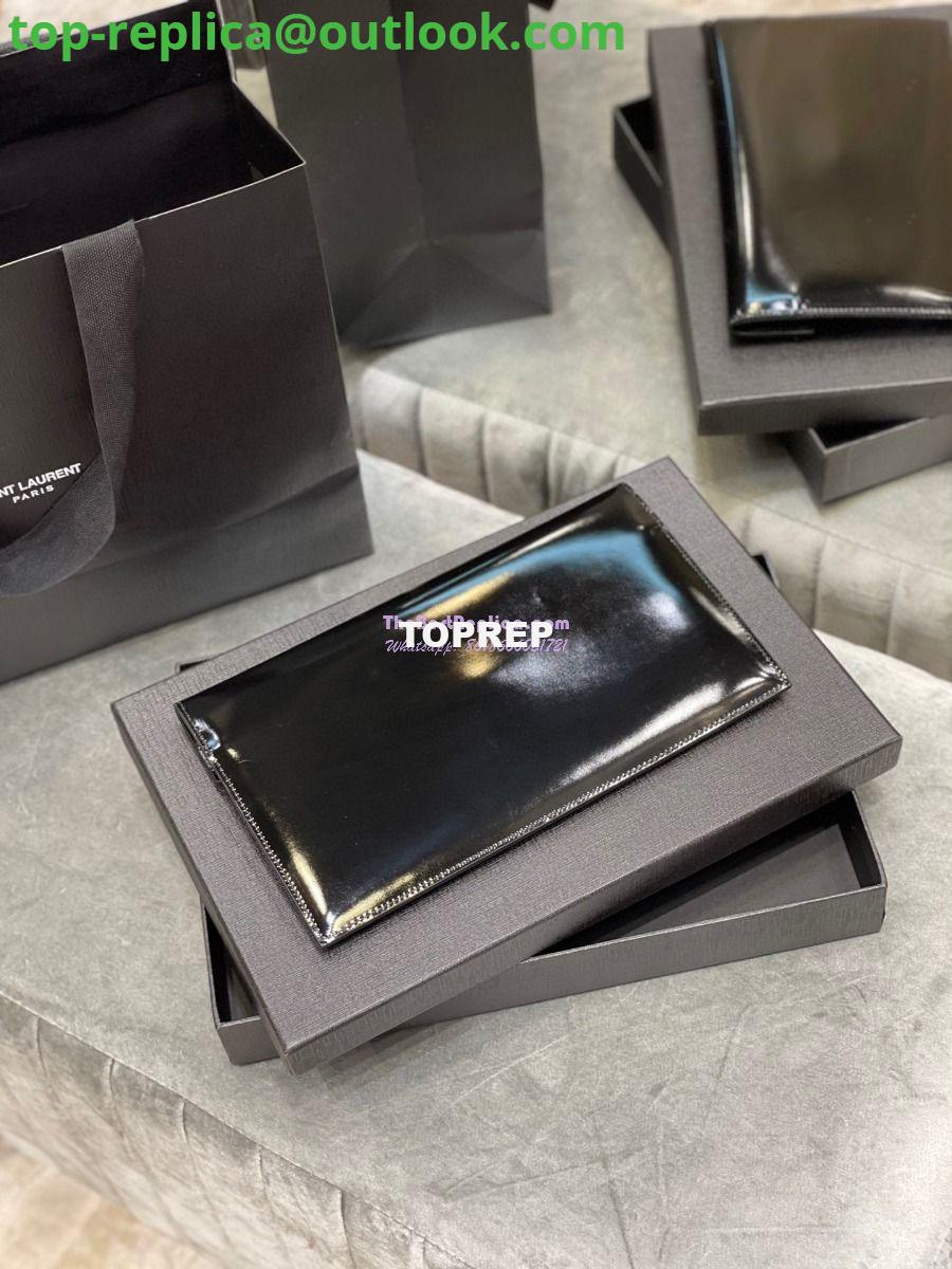 Replica YSL Saint Laurent Uptown Pouch In Shiny Smooth Leather 565739 16 Replica YSL Saint Laurent Uptown Pouch In Shiny Smooth Leather 565739 16