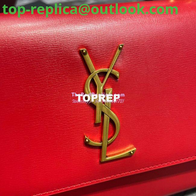 Replica YSL Saint Laurent Medium Sunset Satchel In Smooth Leather 634723 Red 5 Replica YSL Saint Laurent Medium Sunset Satchel In Smooth Leather 634723 Red 5