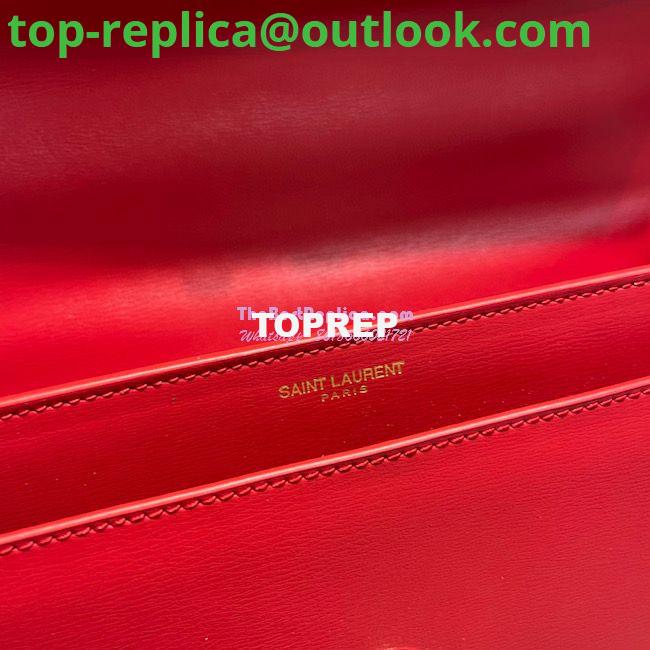 Replica YSL Saint Laurent Medium Sunset Satchel In Smooth Leather 634723 Red 10 Replica YSL Saint Laurent Medium Sunset Satchel In Smooth Leather 634723 Red 10