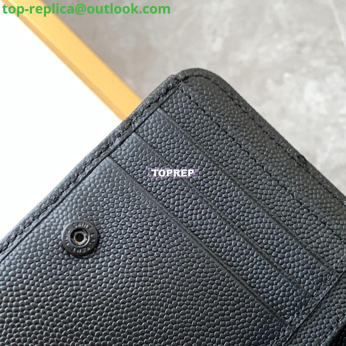 Replica YSL Saint Laurent Monogram compact zip around wallet in grain de poudre embossed leather with white trim 8 Replica YSL Saint Laurent Monogram compact zip around wallet in grain de poudre embossed leather with white trim 8