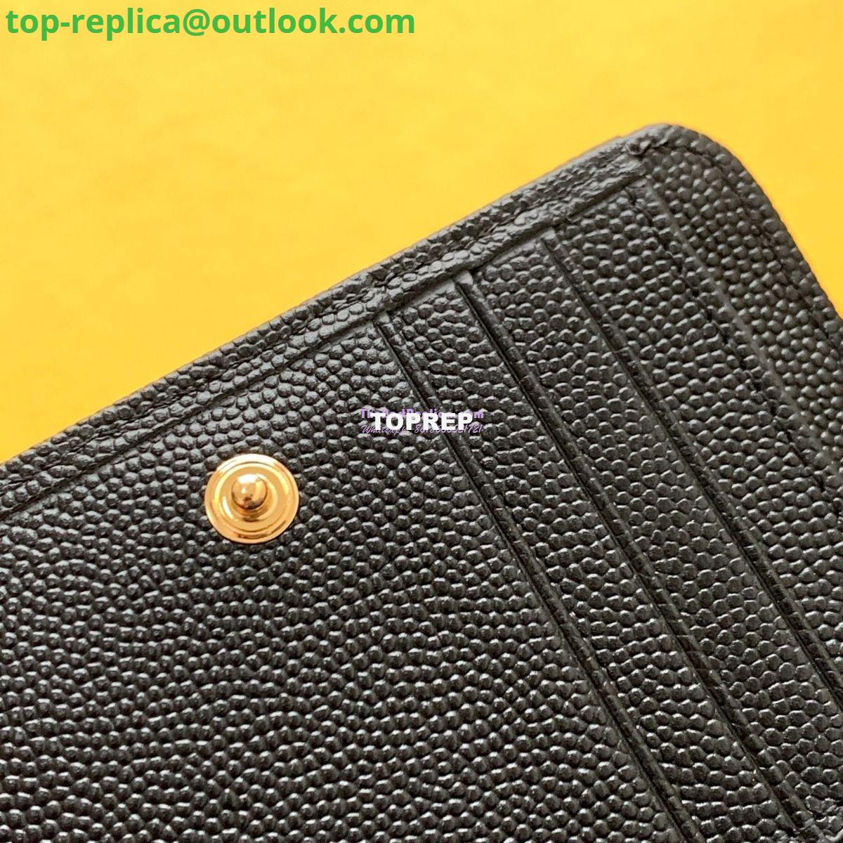 Replica YSL Saint Laurent Monogram compact zip around wallet in black grain de poudre embossed leather gold hardware 8 Replica YSL Saint Laurent Monogram compact zip around wallet in black grain de poudre embossed leather gold hardware 8