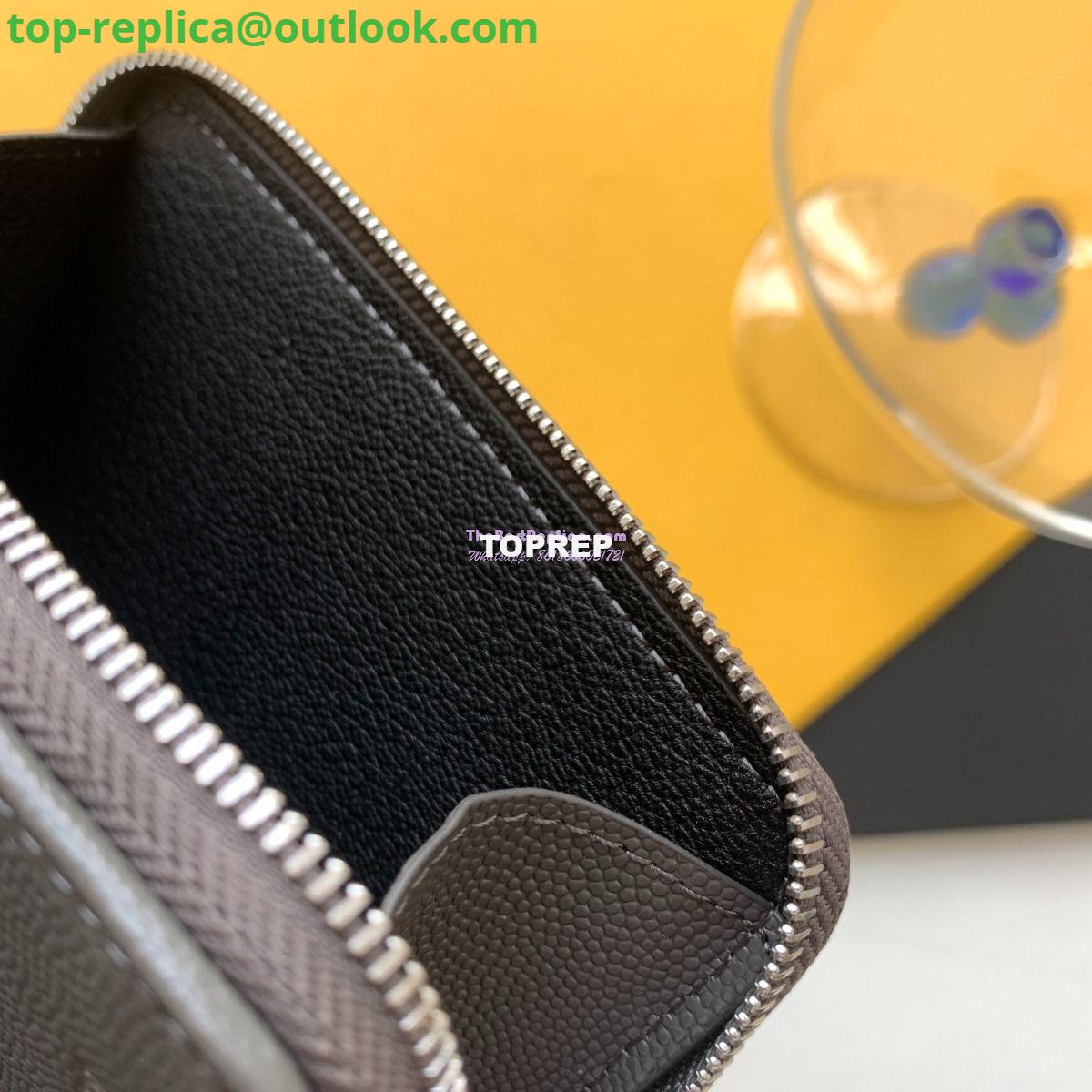 Replica YSL Saint Laurent Monogram compact zip around wallet in grey grain de poudre embossed leather 9 Replica YSL Saint Laurent Monogram compact zip around wallet in grey grain de poudre embossed leather 9