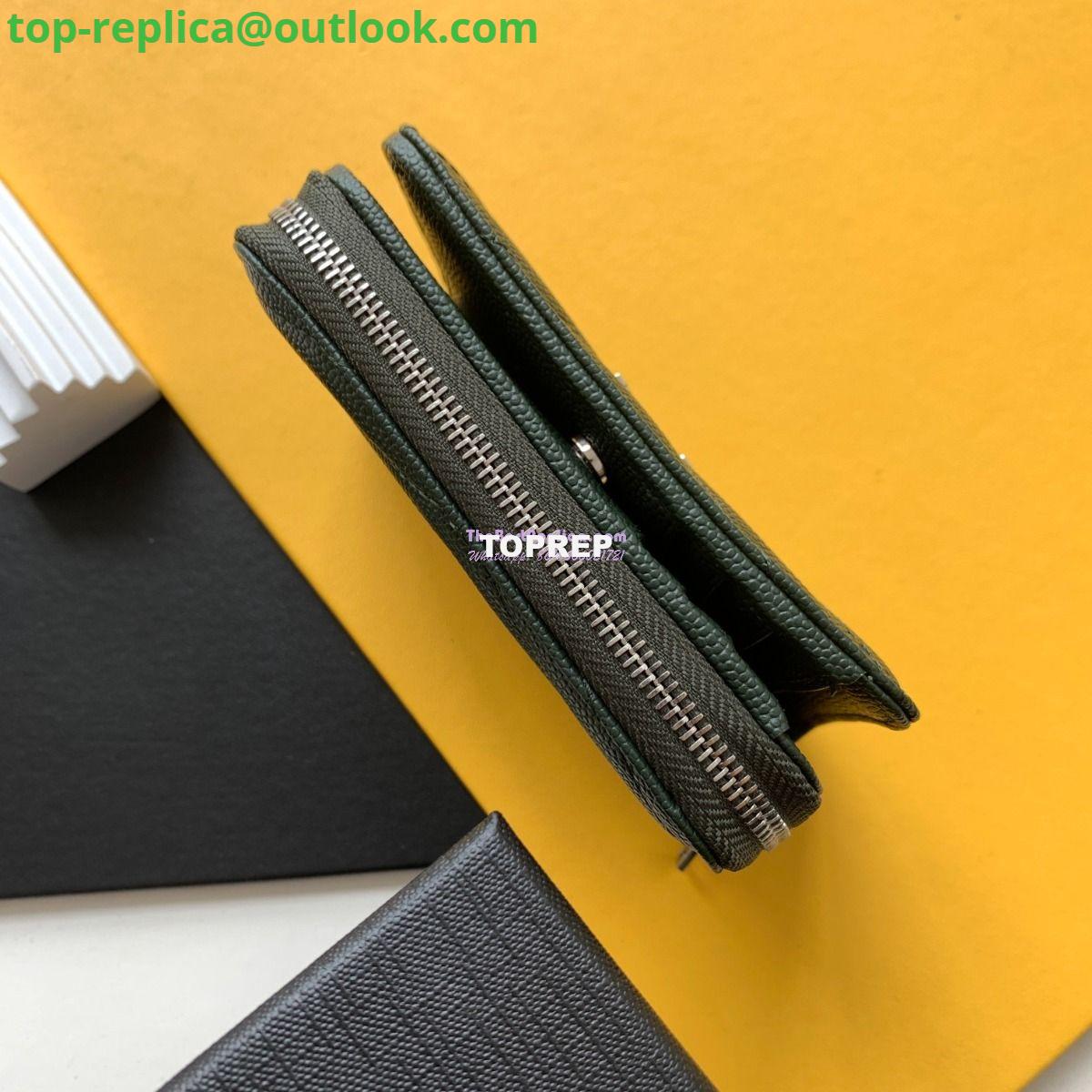 Replica YSL Saint Laurent Monogram compact zip around wallet in green grain de poudre embossed leather 5 Replica YSL Saint Laurent Monogram compact zip around wallet in green grain de poudre embossed leather 5