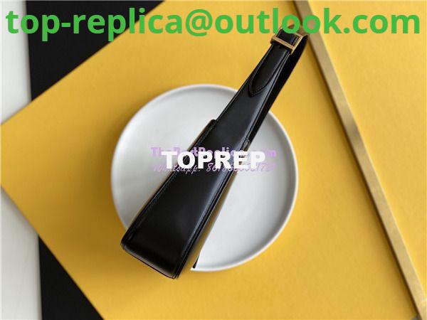 Replica YSL Saint Laurent Le 5 à 7 hobo bag in black calfskin smooth leather 6 Replica YSL Saint Laurent Le 5 à 7 hobo bag in black calfskin smooth leather 6