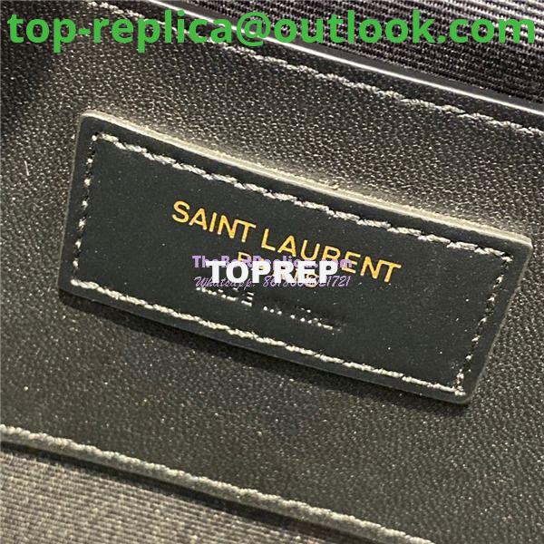 Replica YSL Saint Laurent 80's vanity bag in blanc vintage carré-quilted grain de poudre embossed leather 12 Replica YSL Saint Laurent 80's vanity bag in blanc vintage carré-quilted grain de poudre embossed leather 12