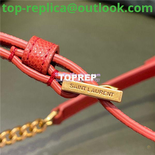 Replica YSL Saint Laurent 80's vanity bag in rouge eros carré-quilted grain de poudre embossed leather 7 Replica YSL Saint Laurent 80's vanity bag in rouge eros carré-quilted grain de poudre embossed leather 7