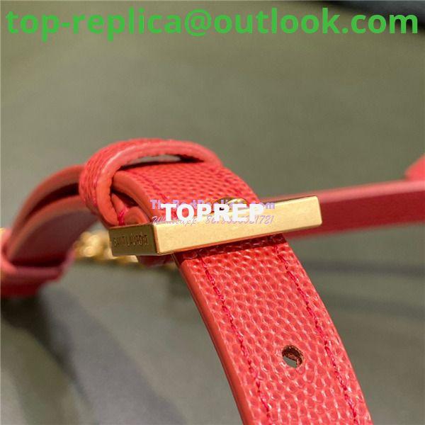 Replica YSL Saint Laurent 80's vanity bag in rouge eros carré-quilted grain de poudre embossed leather 9 Replica YSL Saint Laurent 80's vanity bag in rouge eros carré-quilted grain de poudre embossed leather 9