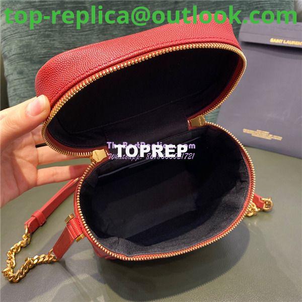 Replica YSL Saint Laurent 80's vanity bag in rouge eros carré-quilted grain de poudre embossed leather 10 Replica YSL Saint Laurent 80's vanity bag in rouge eros carré-quilted grain de poudre embossed leather 10