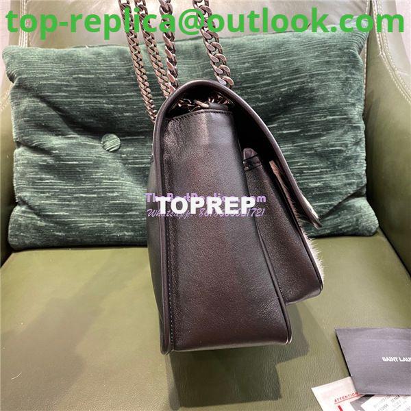 Replica YSL Saint Laurent Niki Pony Hair white and black Shoulder Bag 9 Replica YSL Saint Laurent Niki Pony Hair white and black Shoulder Bag 9