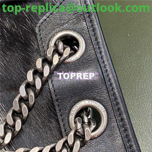 Replica YSL Saint Laurent Niki Pony Hair white and black Shoulder Bag 14 Replica YSL Saint Laurent Niki Pony Hair white and black Shoulder Bag 14