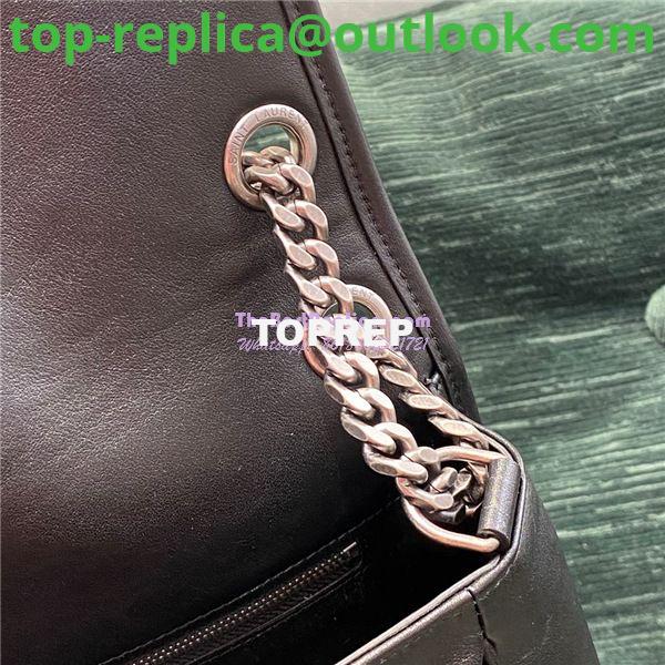 Replica YSL Saint Laurent Niki Pony Hair white and black Shoulder Bag 15 Replica YSL Saint Laurent Niki Pony Hair white and black Shoulder Bag 15