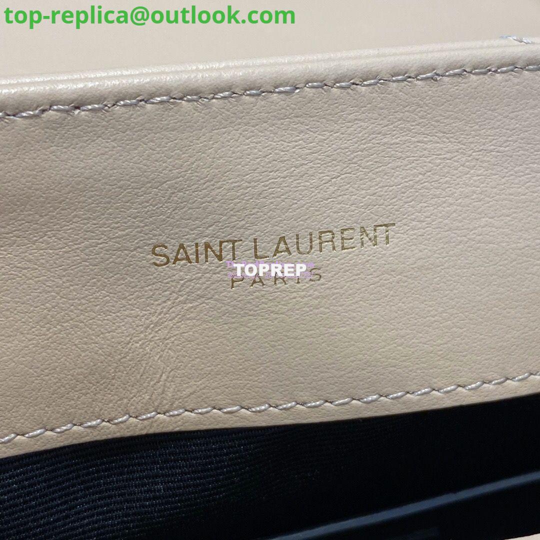 Replica Yves Saint Laurent YSL Loulou Small In Matelassé “Y” Leather in Beige 494699 Gold Hardware 6 Replica Yves Saint Laurent YSL Loulou Small In Matelassé “Y” Leather in Beige 494699 Gold Hardware 6