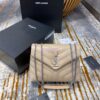 Replica Yves Saint Laurent YSL Loulou Small In Matelassé “Y” Leather in Beige 494699 Gold Hardware 11