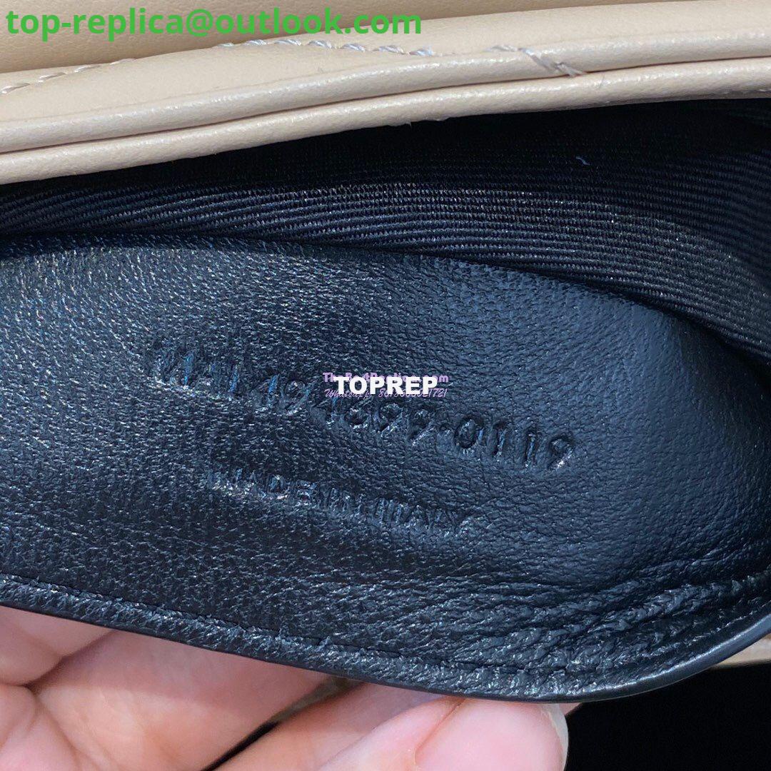 Replica Yves Saint Laurent YSL Loulou Small In Matelassé “Y” Leather in Beige 494699 Gold Hardware 8 Replica Yves Saint Laurent YSL Loulou Small In Matelassé “Y” Leather in Beige 494699 Gold Hardware 8