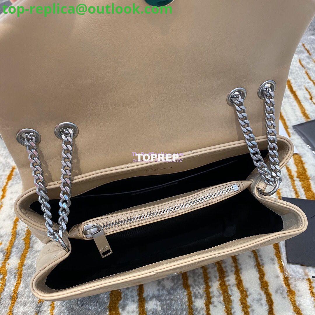 Replica Yves Saint Laurent YSL Loulou Small In Matelassé “Y” Leather in Beige 494699 Silver Hardware 5 Replica Yves Saint Laurent YSL Loulou Small In Matelassé “Y” Leather in Beige 494699 Silver Hardware 5