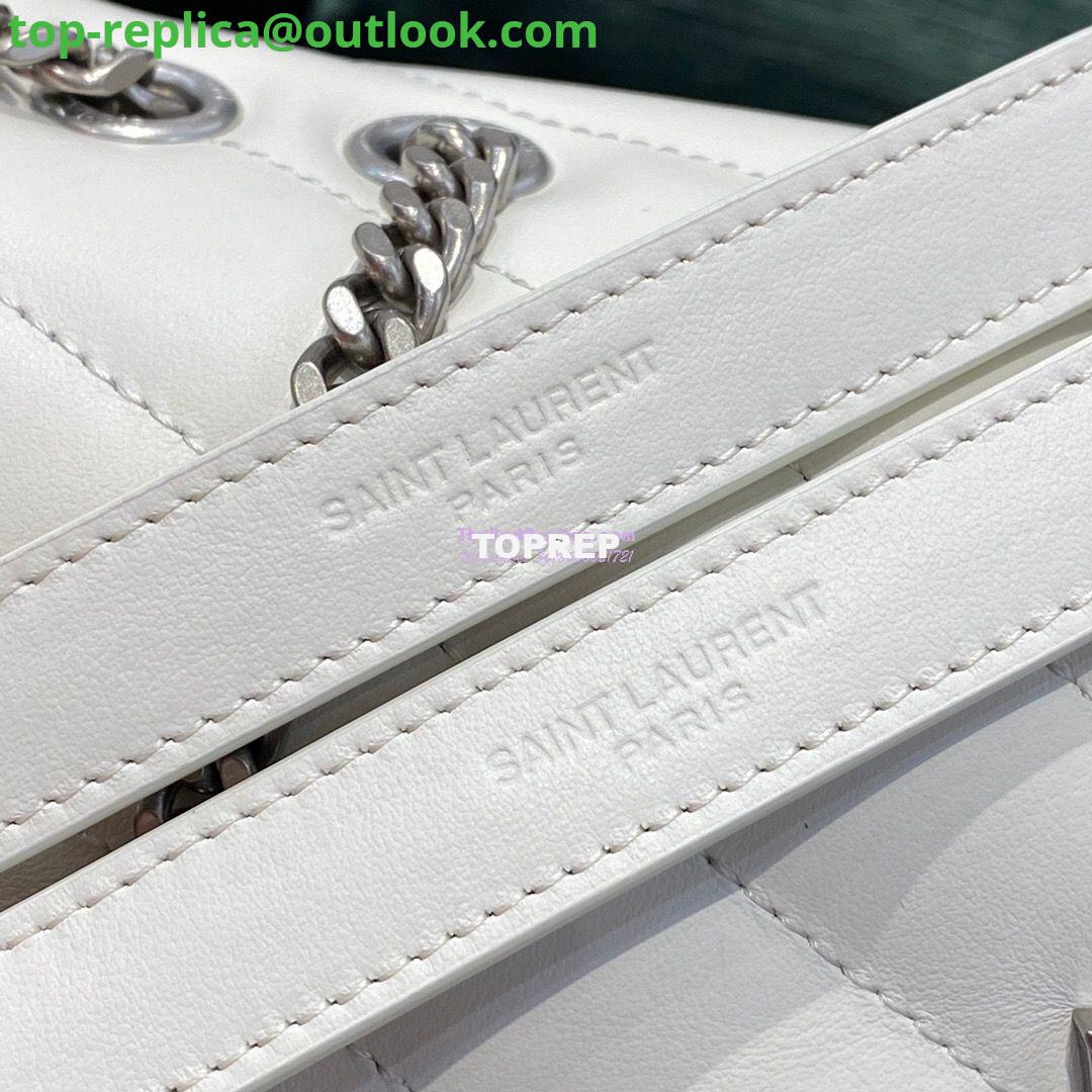Replica Yves Saint Laurent YSL Loulou Small In Matelassé “Y” Leather in Blanc 494699 Silver Hardware 11 Replica Yves Saint Laurent YSL Loulou Small In Matelassé “Y” Leather in Blanc 494699 Silver Hardware 11