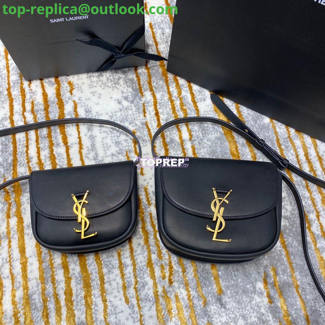 Replica Saint Laurent YSL Kaia Satchel In Smooth Vintage Leather 619740 Black Replica Saint Laurent YSL Kaia Satchel In Smooth Vintage Leather 619740 Black