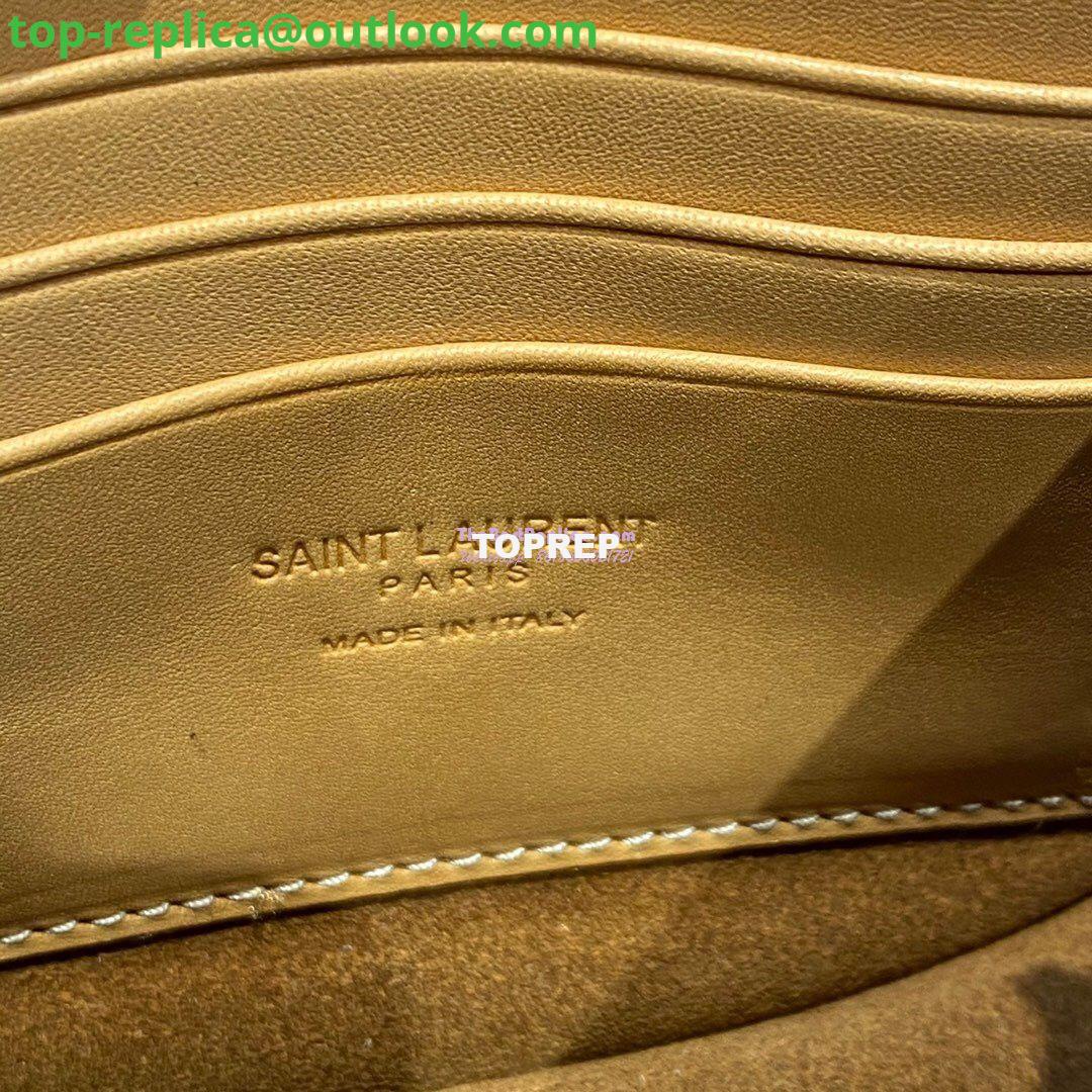 Replica Saint Laurent YSL Kaia Satchel In Smooth Vintage Leather 619740 Brown 17 Replica Saint Laurent YSL Kaia Satchel In Smooth Vintage Leather 619740 Brown 17