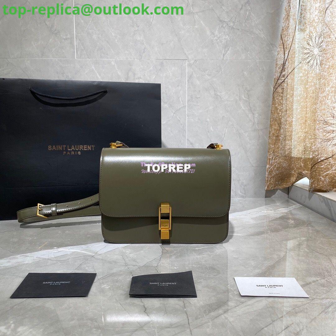 Replica Yves Saint Laurent YSL Carre Satchel In Smooth Leather 585060 Green Replica Yves Saint Laurent YSL Carre Satchel In Smooth Leather 585060 Green
