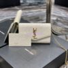 Replica YSL Saint Laurent Uptown Chain Wallet In Grain De Poudre Embossed Leather 6077881 Black 13