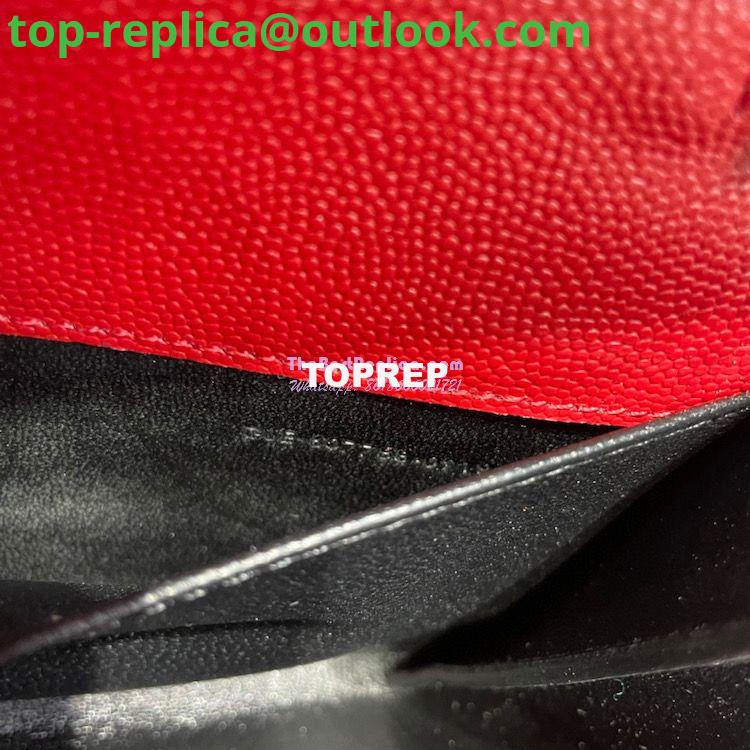 Replica YSL Saint Laurent Uptown Chain Wallet In Grain De Poudre Embossed Leather 6077881 Red 12 Replica YSL Saint Laurent Uptown Chain Wallet In Grain De Poudre Embossed Leather 6077881 Red 12