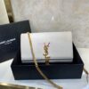 Replica YSL Saint Laurent Classic Medium Kate In Grained De Poudre Textured Leather White 13 Replica YSL Saint Laurent Classic Medium Kate In Grained De Poudre Textured Leather White 13