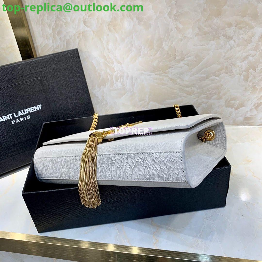 Replica YSL Saint Laurent Kate Bag With Tassel In Grain De Poudre Leather 354119 White 4 Replica YSL Saint Laurent Kate Bag With Tassel In Grain De Poudre Leather 354119 White 4