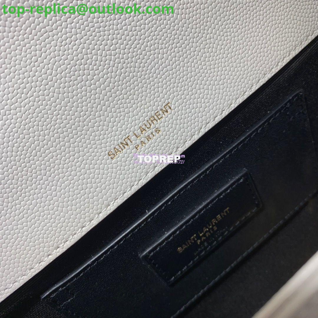 Replica YSL Saint Laurent Kate Bag With Tassel In Grain De Poudre Leather 354119 White 7 Replica YSL Saint Laurent Kate Bag With Tassel In Grain De Poudre Leather 354119 White 7