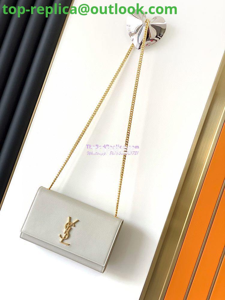 Replica YSL Saint Laurent Classic Medium Kate In Grained De Poudre Textured Leather White 2 Replica YSL Saint Laurent Classic Medium Kate In Grained De Poudre Textured Leather White 2
