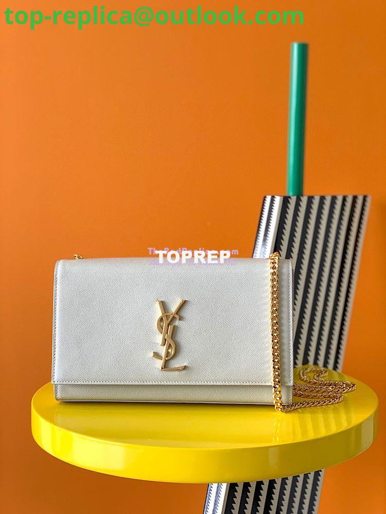 Replica YSL Saint Laurent Classic Medium Kate In Grained De Poudre Textured Leather White 3 Replica YSL Saint Laurent Classic Medium Kate In Grained De Poudre Textured Leather White 3