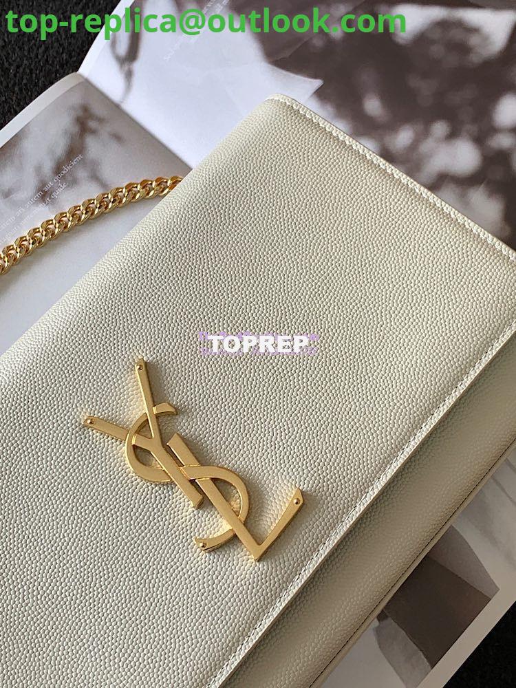 Replica YSL Saint Laurent Classic Medium Kate In Grained De Poudre Textured Leather White 5 Replica YSL Saint Laurent Classic Medium Kate In Grained De Poudre Textured Leather White 5