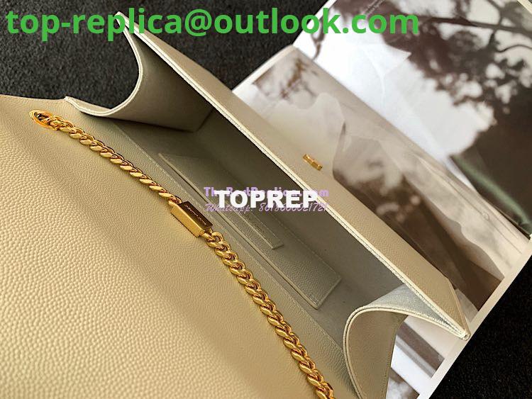 Replica YSL Saint Laurent Classic Medium Kate In Grained De Poudre Textured Leather White 8 Replica YSL Saint Laurent Classic Medium Kate In Grained De Poudre Textured Leather White 8