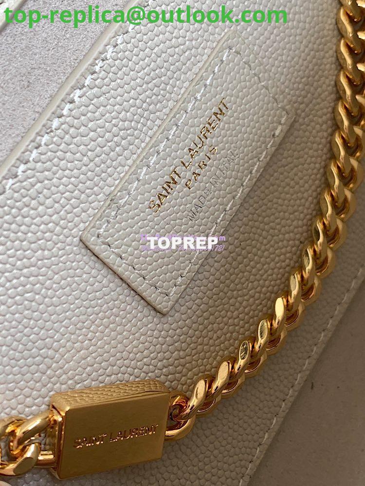 Replica YSL Saint Laurent Classic Medium Kate In Grained De Poudre Textured Leather White 9 Replica YSL Saint Laurent Classic Medium Kate In Grained De Poudre Textured Leather White 9